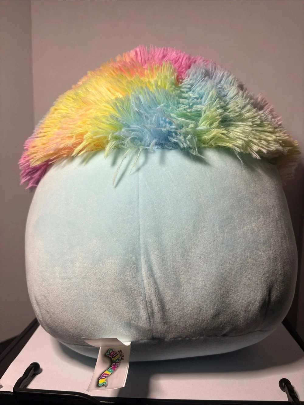 Zozo the Bigfoot Fuzzy-Head Blue Body Squishmallow Toy BEE HAPPY🐝 - Picture 5 of 10